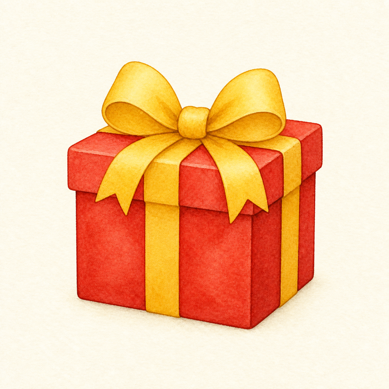 A wrapped gift box.