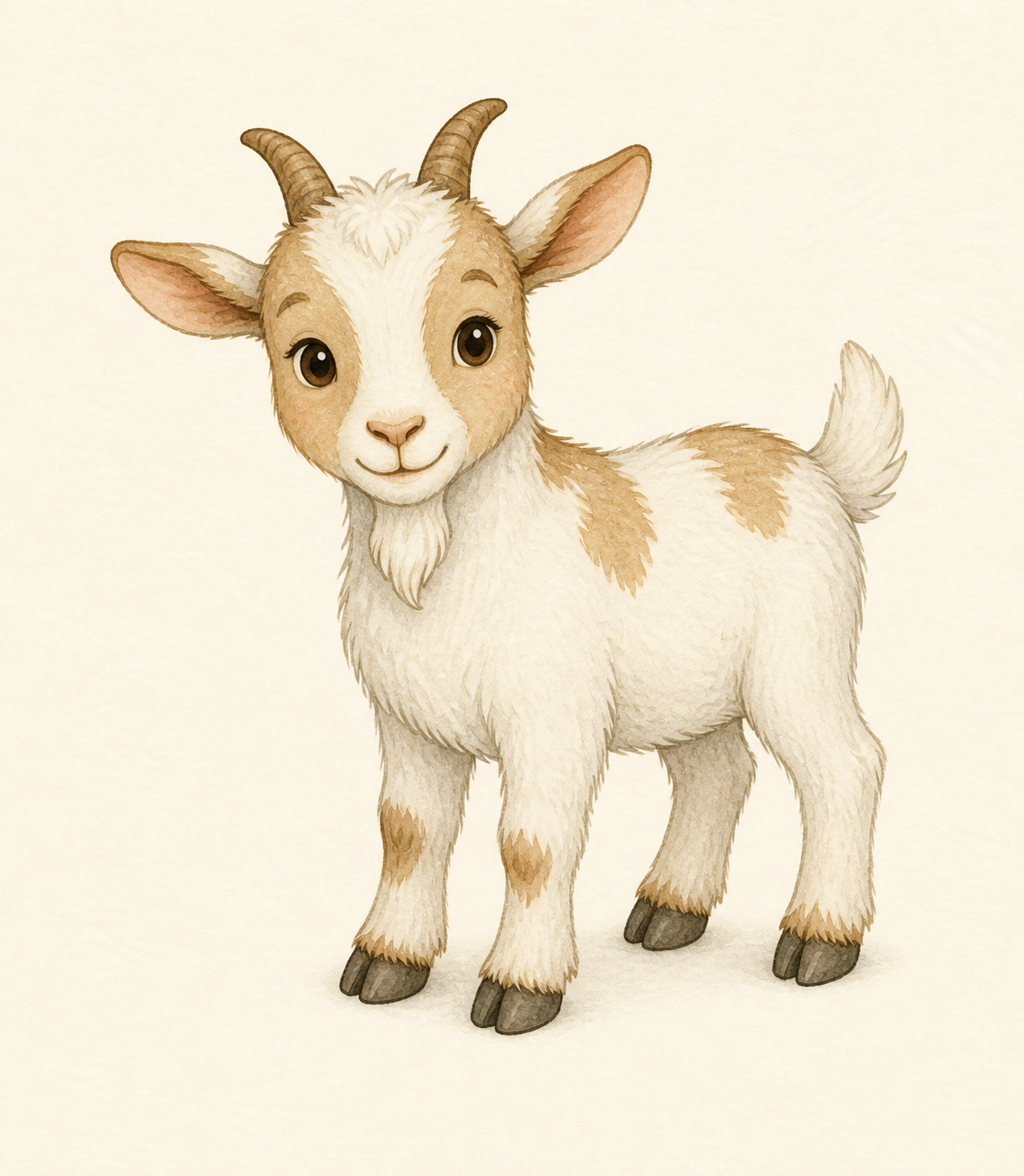 A small goat.