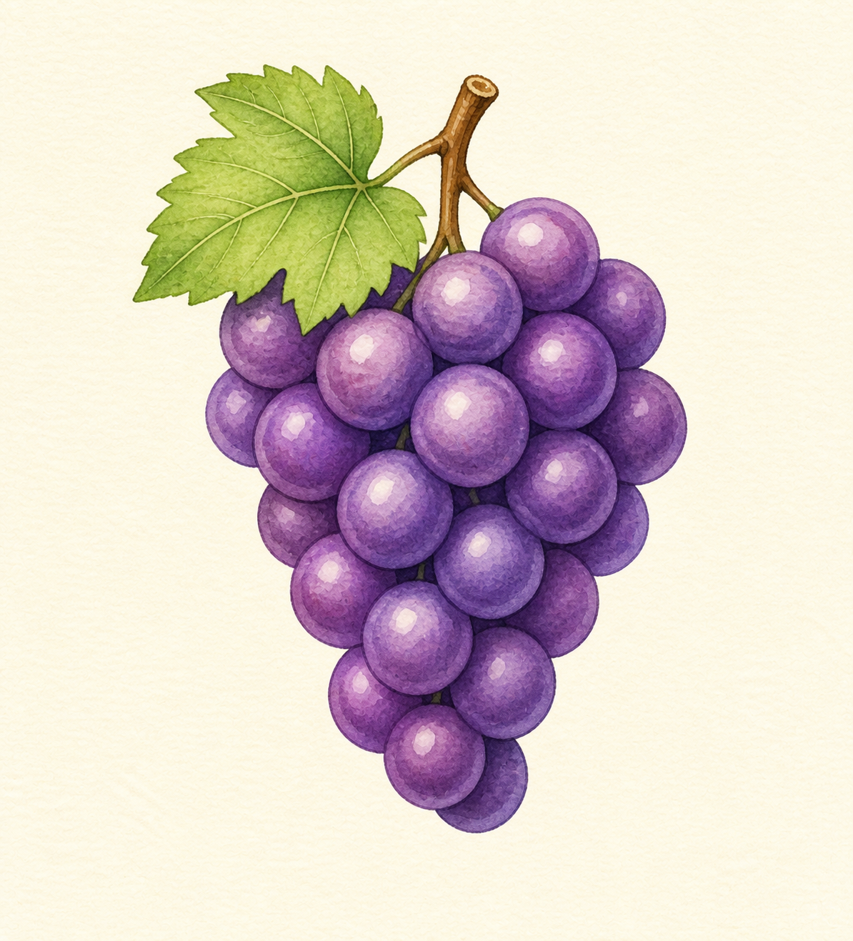 A bunch of grapes.