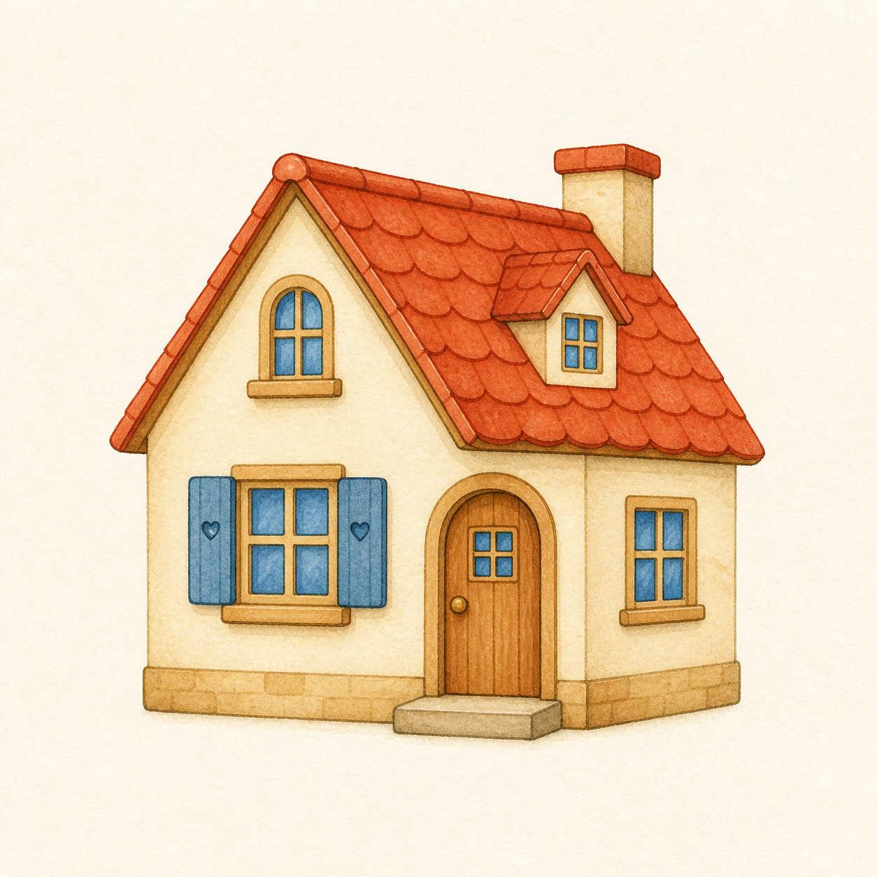 A small house.
