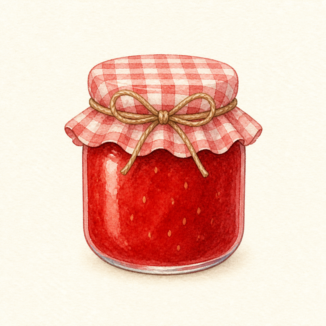 A jar of jam.