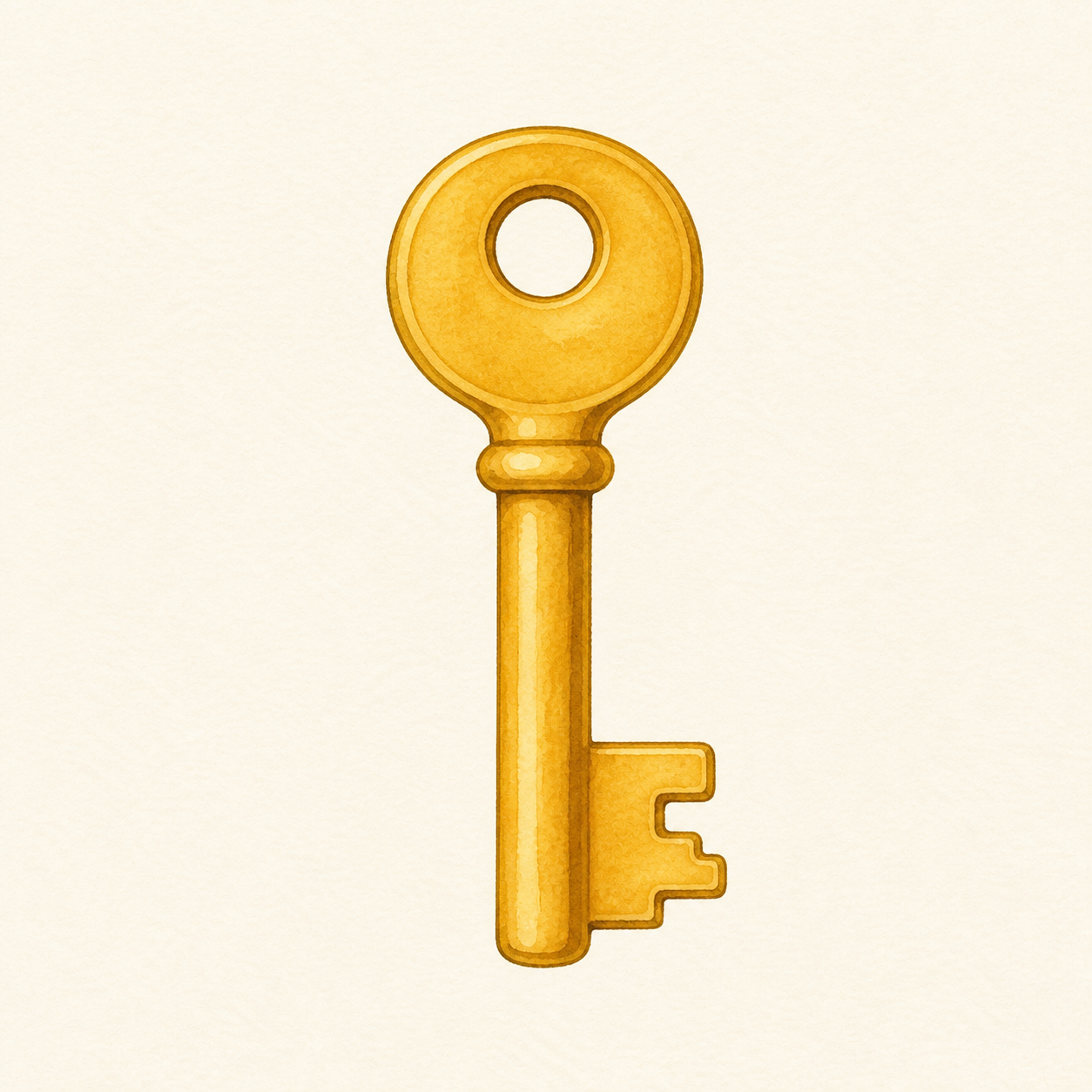 A simple key.