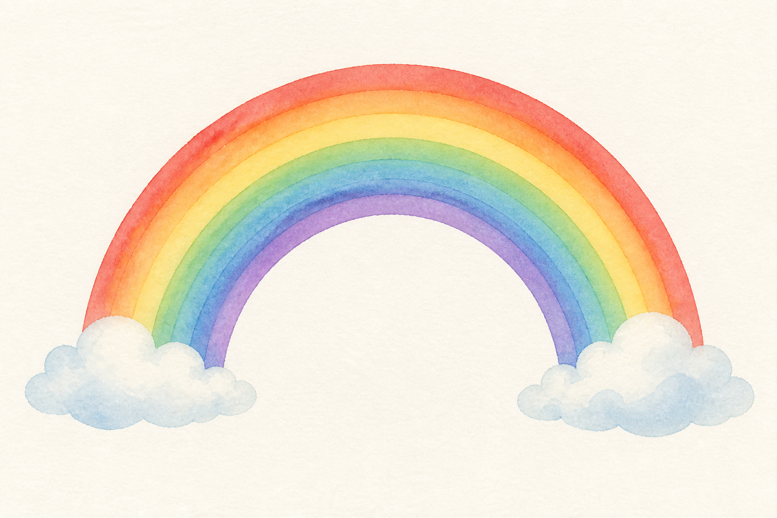 A rainbow.