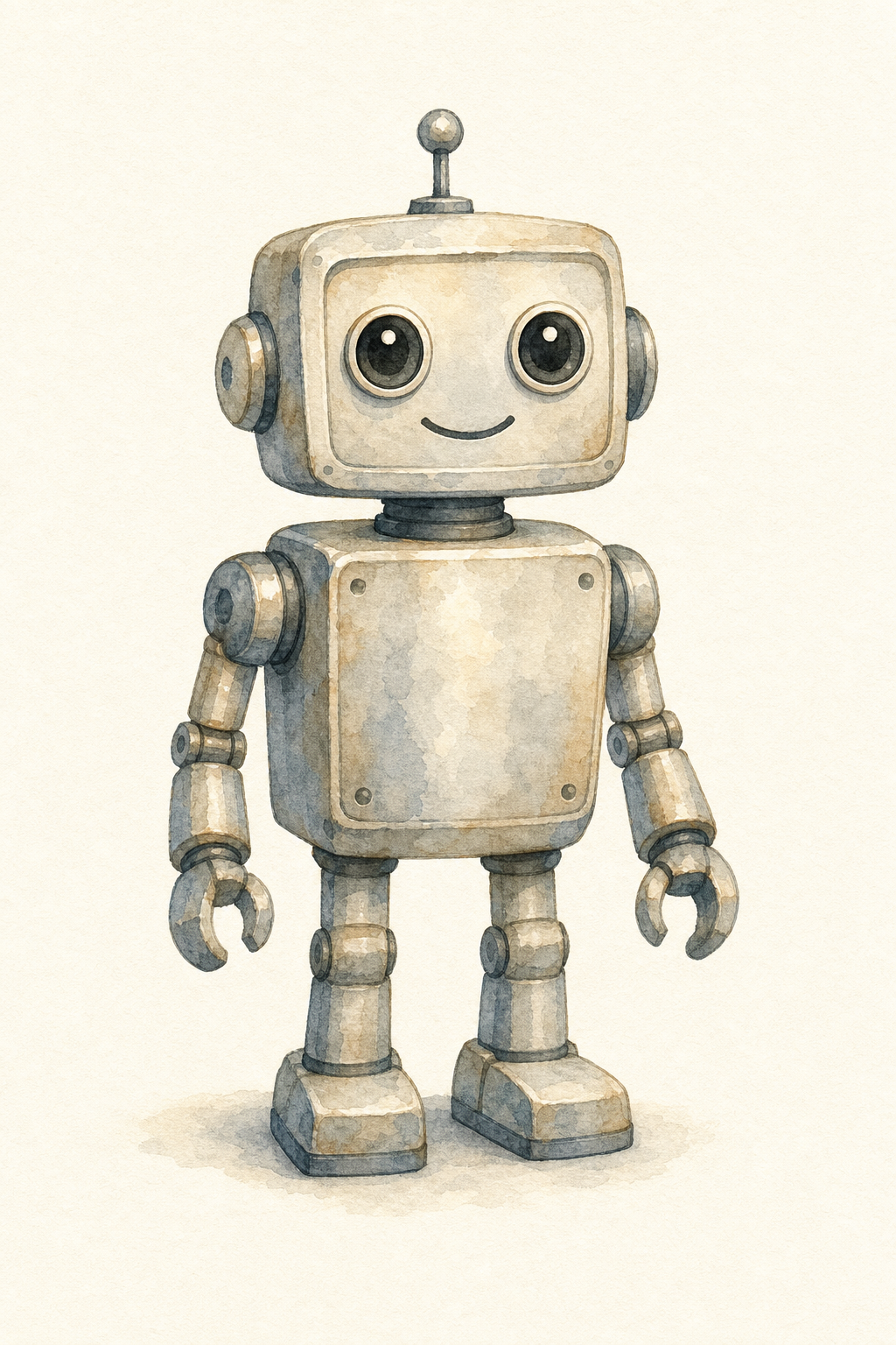 A friendly robot.