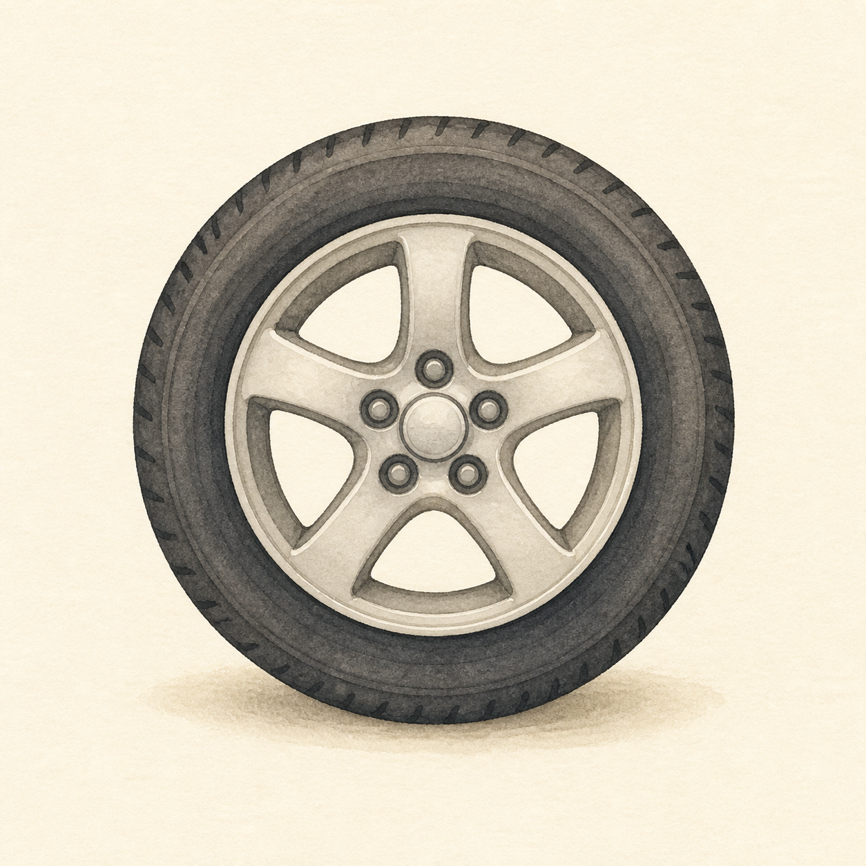 A wheel.