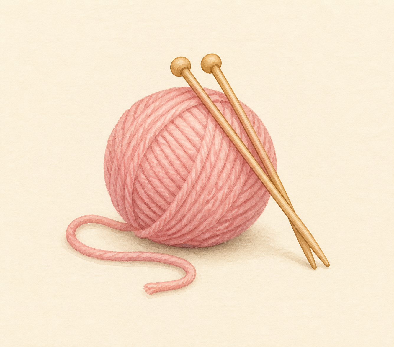 A ball of yarn.