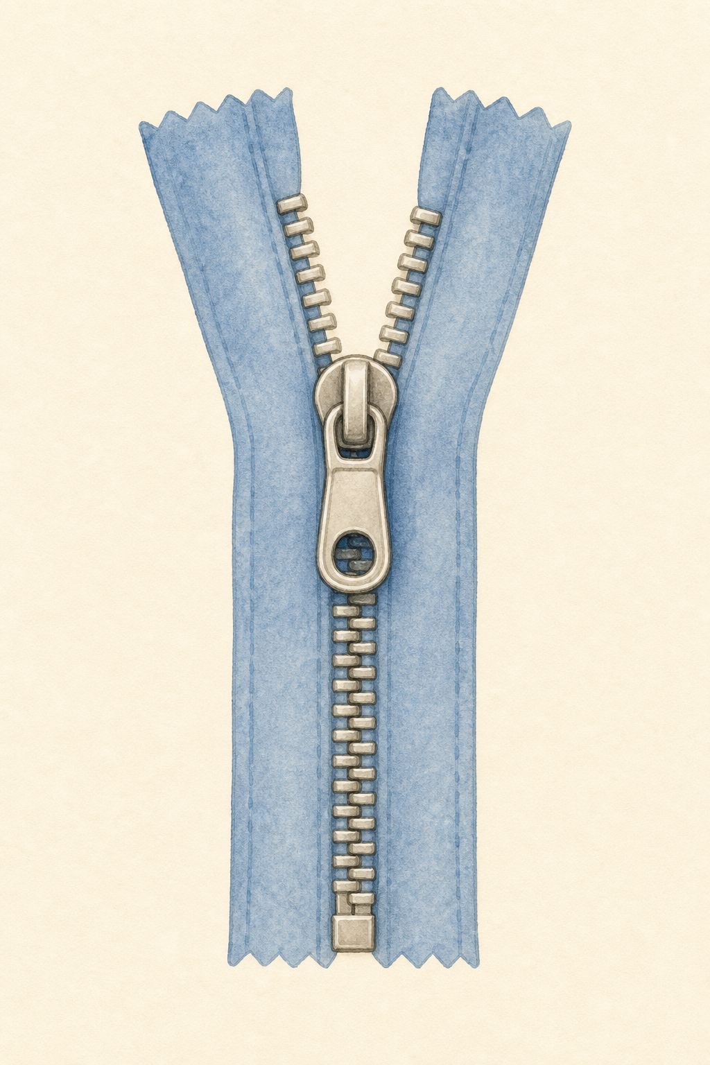 A zipper.
